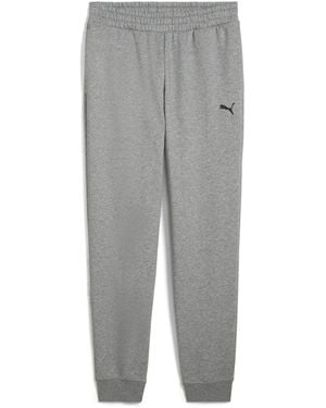 PUMA Small Logo Cuffed Joggers - Grey