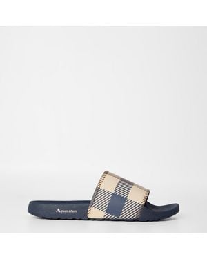 Aquascutum Macro Sliders - Blue