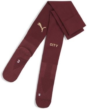 PUMA Manchester City Third Socks 2024 2025 Adults - Red