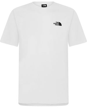The North Face Regular Fit Simple Dome T-Shirt - White