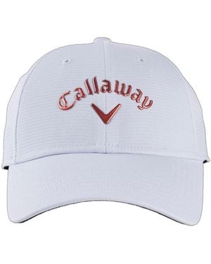 Callaway Apparel Liquid Metal Adjustable Golf Cap - White