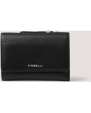 Fiorelli Logo Billfold Wallet - Black