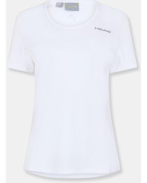 Head Club Tech Short Sleeve Performance T-Shirt - White
