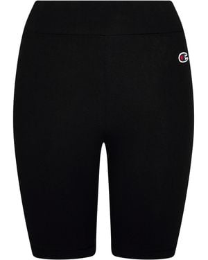 Champion Jersey Jogger Shorts - Black