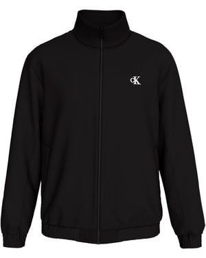 Calvin Klein Padded Recycled Harrington Jacket - Black