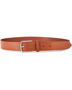 Lacoste Leather Belt - Brown