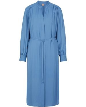 BOSS Dibanora6 Mini Dress - Blue