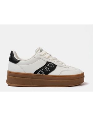 Kappa Scafa Platform Ladies Trainers - White