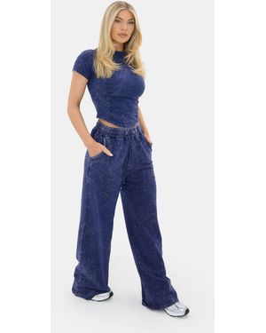 I Saw It First I Saw Washed Tshirt - Blue