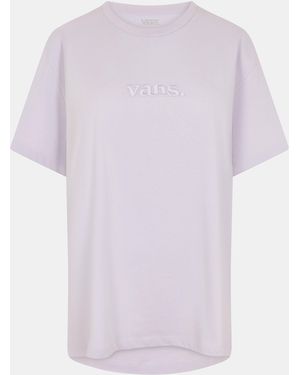 Vans Essential Short-Sleeve Regular Fit T-Shirt - Purple