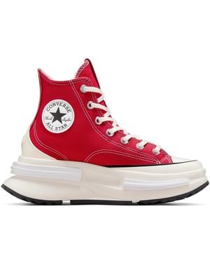 Converse Adults Run Star Legacy Platform Trainers - Red