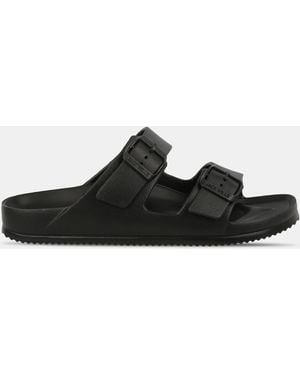 Jack Wills Two Strap Sandals - Black