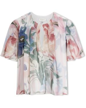 Ted Baker Short Sleeve Blouse - Pink