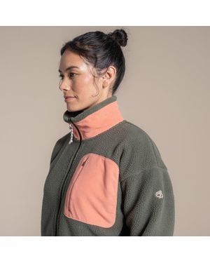 Craghoppers Sanaa Insulated Borg Fleece Jacket - Grey