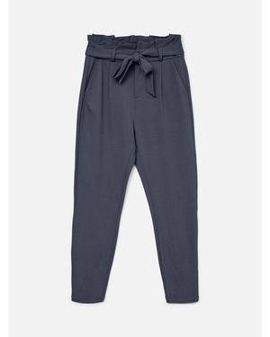Vero Moda Eva High-Waisted Trousers - Blue