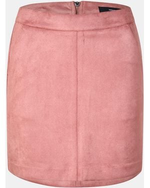 Vero Moda Short Pencil Skirt - Pink