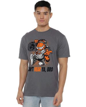 Garfield Oh Snap T Shirt Charcoal - Grey