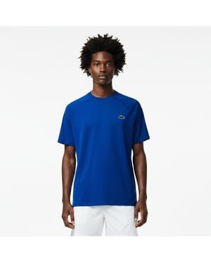 Lacoste Short Sleeve Performance T-Shirt - Blue