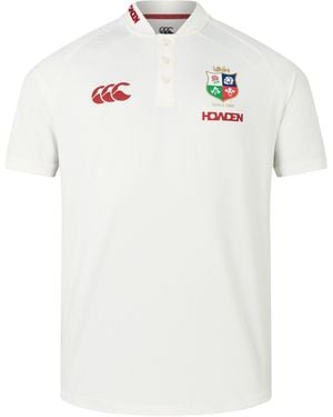 Canterbury British And Irish Lions Polo Shirt 2025 Adults - White