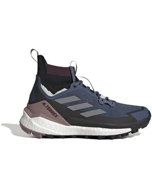 adidas Terrex Free Hiker 2 Hiking Shoes - Blue