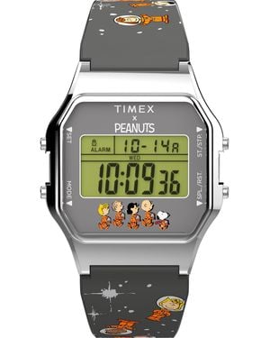 Timex Peanuts Analogue Quartz Watch - Green