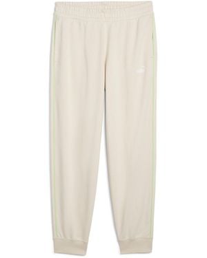 PUMA Sport Comfort Closed Hem Jersey Joggers - Natural
