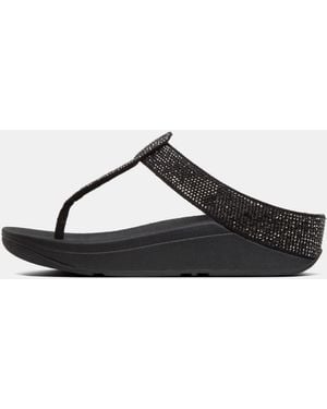 Fitflop Isabelle Toe Post Sandal - Black