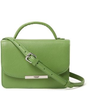 Osprey Molly Leather Top Handle Bag - Green