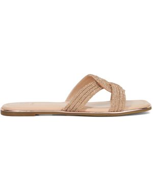 Dune Lavenham Flat Sandals - Natural