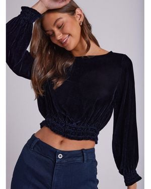 Bella Dahl Long-Sleeve Plain Shirt - Blue