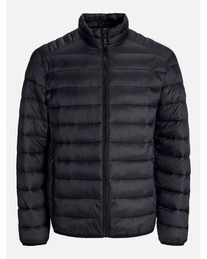 Jack & Jones Bradley Stand Collar Puffer - Blue
