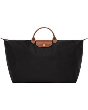 Longchamp Le Pliage Original Medium Travel Bag - Black