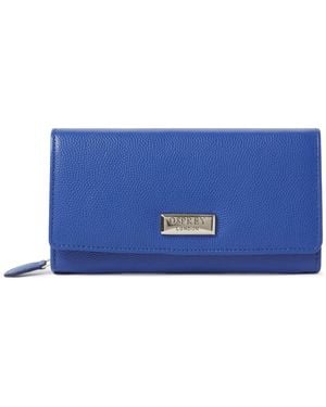 Osprey Miami Leather Travel Organiser - Blue