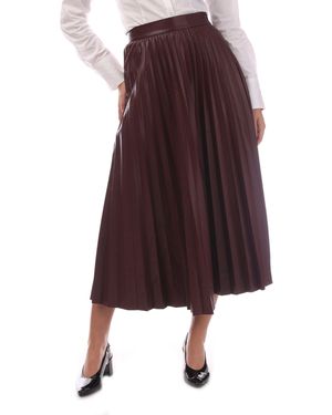BOSS Veplika Jersey Skirt - Purple