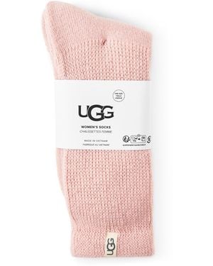 UGG Shealy Crew Socks - Pink