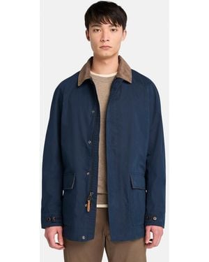 Timberland Wenham Waterproof Barn Coat For Men In Dark Blue, Man, Blue, Size: 3xl