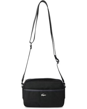 Lacoste Business Reporter Cross-Body Bag - Black