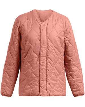 Under Armour Diamond Water-Repellent Fitted Quilted Jacket - Pink