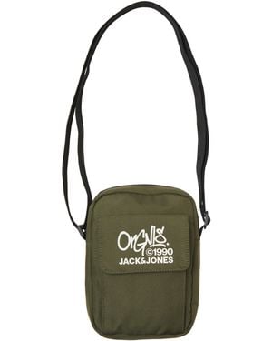 Jack & Jones Adults Jacorg Sling Shoulder Bag - Green