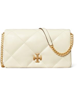 Tory Burch Wallet On Chain - Natural