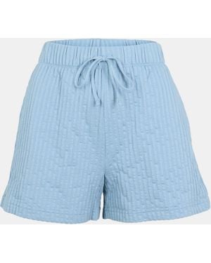 Vans Bedford Knitted Jersey Jogger Shorts - Blue