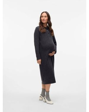 Mama.licious Mama Maxi Dress - Blue