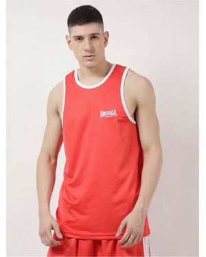 Lonsdale London Boxing Vest - Red