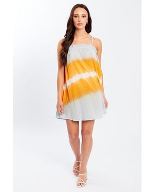 Wednesday's Girl Mini Dress - Orange