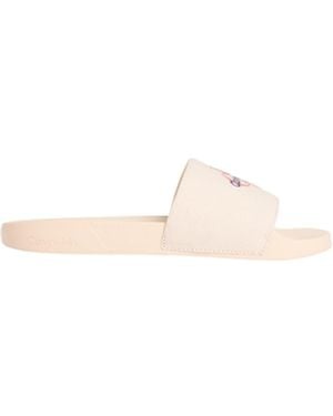 Calvin Klein Pool Sliders - White