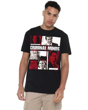 Other Criminal Minds Character Boxes T Shirt Bla - Black
