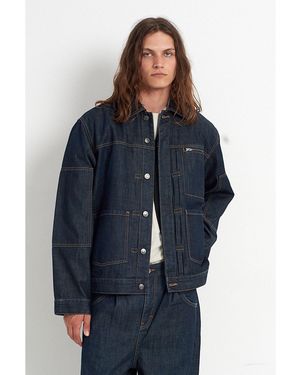 The Ragged Priest Control Denim Jacket - Blue