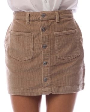 ONLY Amazing Corduroy Short Skirt - Brown