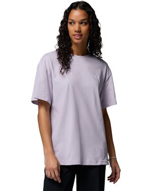 Columbia Oversized T-Shirt - Purple