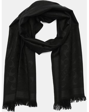COACH Signature Wrap - Black